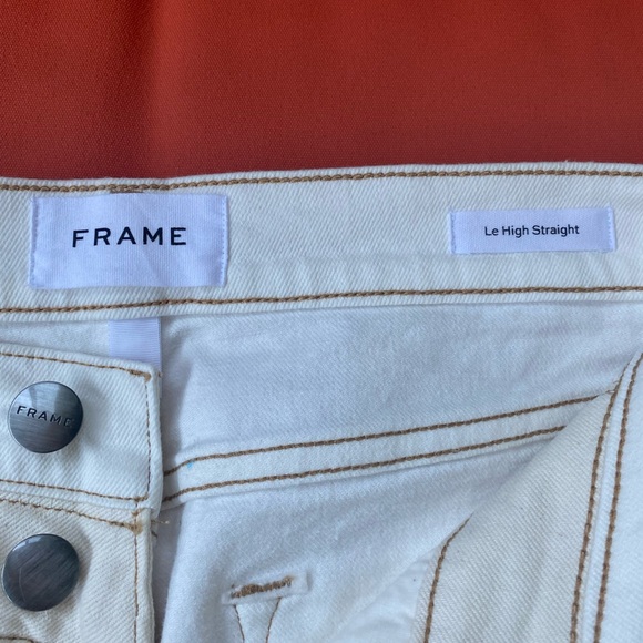 Frame Le High Straight Jeans - Picture 3 of 7